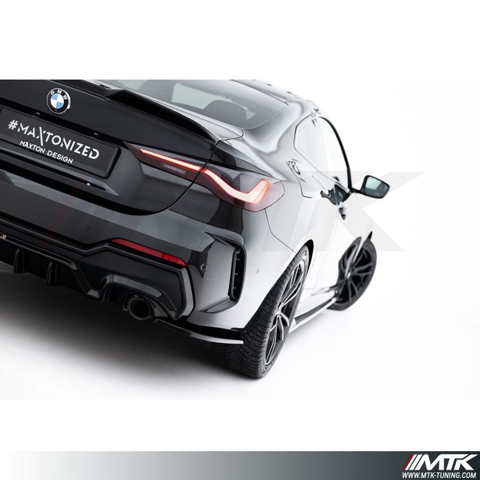 Lames latérales arrière Maxton V7 BMW Serie 4 G22 Pack-M Phase 2